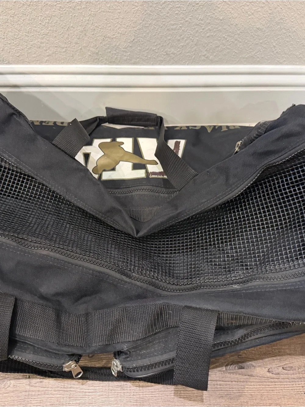 ATA Black Belt Academy Taekwondo Black Belt Duffle Gear Gym Bag